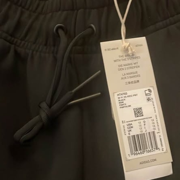 BRAND NEW women plus size adidas future icon 3 stripes regular pants size 1X - Picture 7 of 10